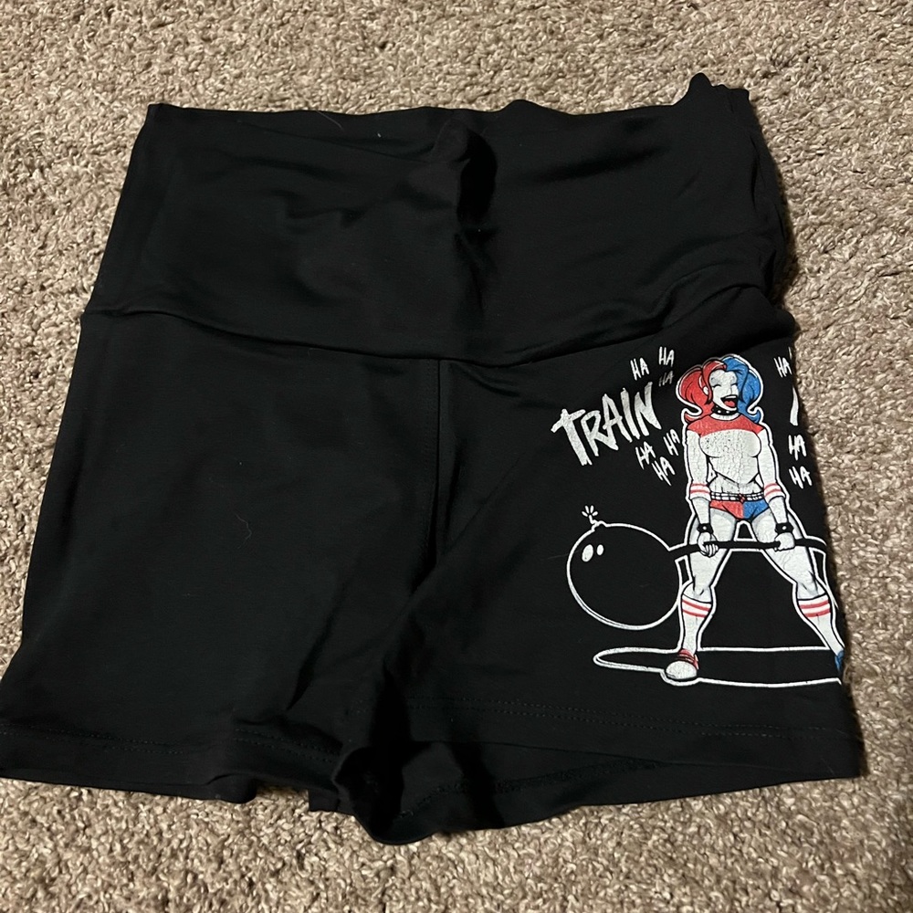 Harley Quinn gym shorts